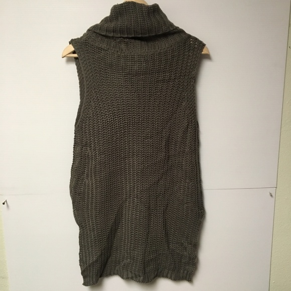 Long Loose Cowl Neck Sweater - Picture 5 of 5